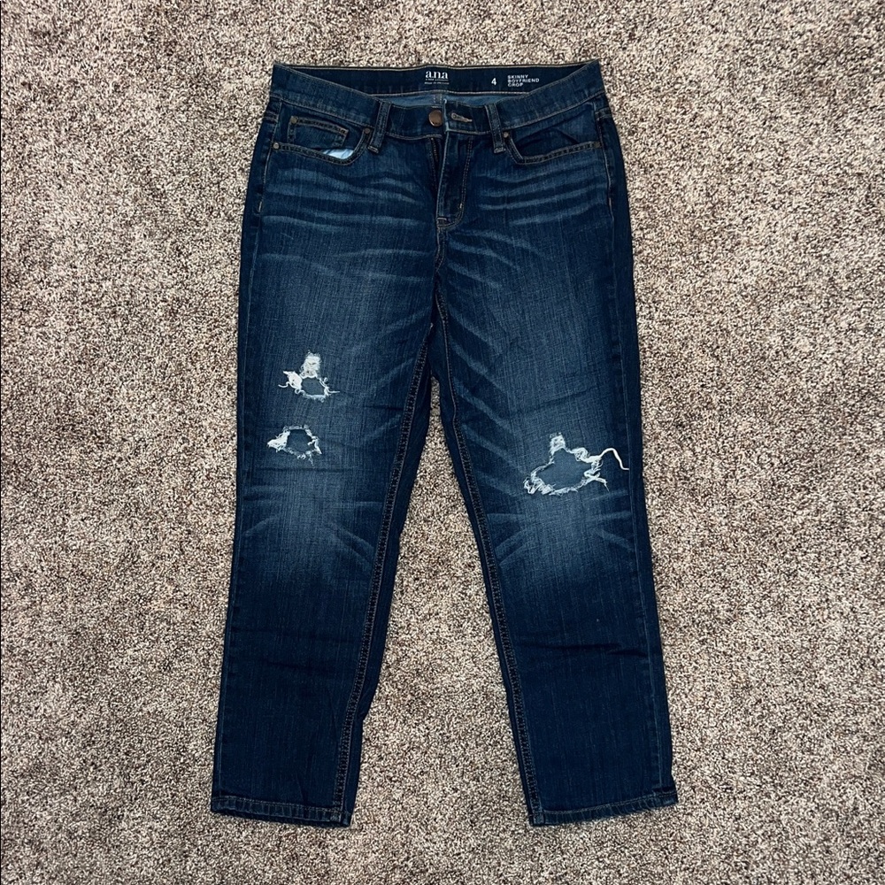 Women’s a.n.a Dark Blue Ankle Jeans